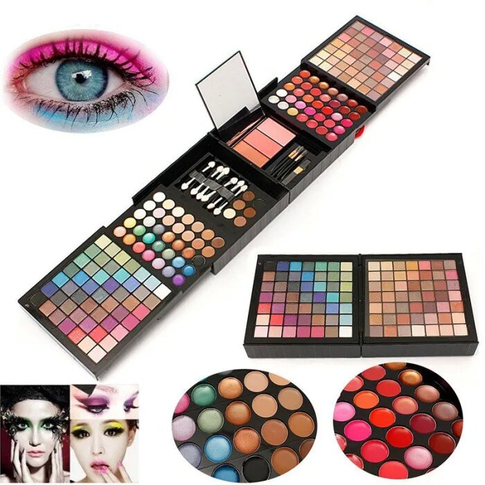 Makeup Set 177 Colors Eyeshadow Cosmetics Full Makeup Eyeshadow Palette Set