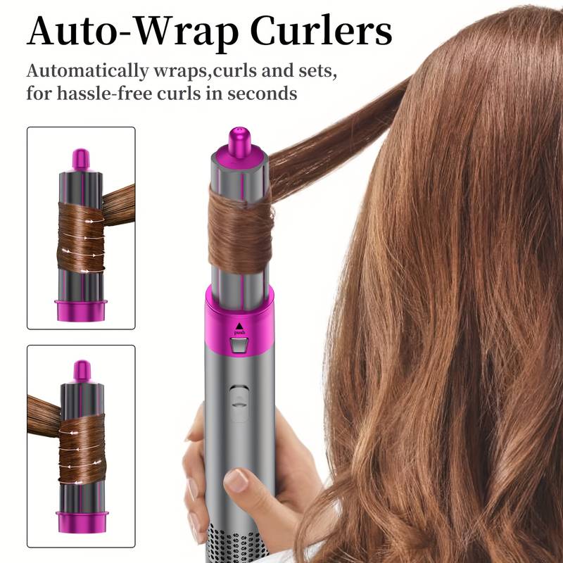 New 5-in-1 curling iron curling straight dual-use automatic curling iron big curler