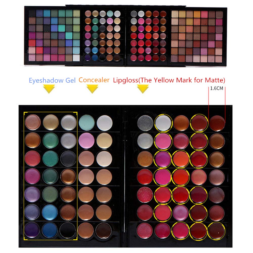 Makeup Set 177 Colors Eyeshadow Cosmetics Full Makeup Eyeshadow Palette Set