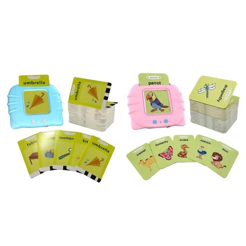 Children's audio e-card books cognitive speaking flashcards early learning English words toys games toddler gifts