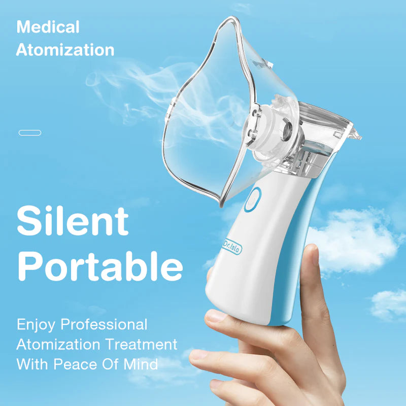 Dr.isla Portable Air Humidifier Asthma Nebulizer Adult Children Healthy Misting Device Silent Mini Medical Nebulizer N9