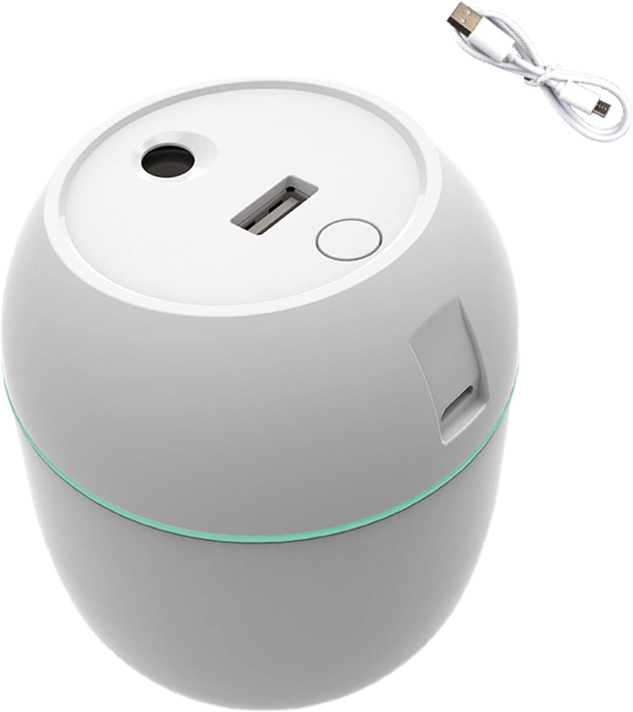 Portable Humidifier 250ml Essential Oil Diffuser 2 Modes USB Auto Off with LED Lights For Home Car Mist Maker Facial Steamer