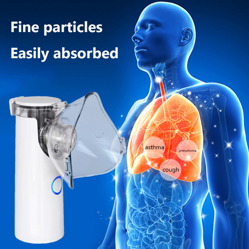 Dr.isla N6 Plus for adults and children Handheld Portable Rechargeable Ultrasonic Medical Asthma Nebulizer