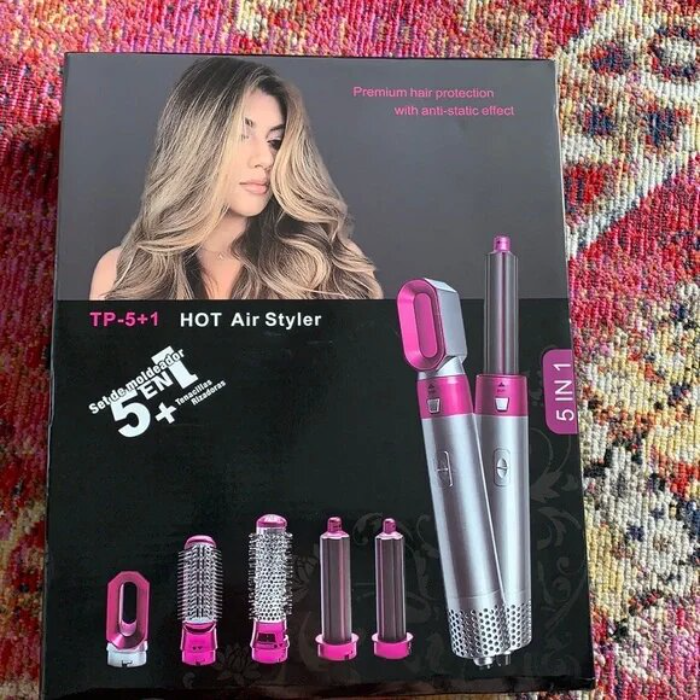 New 5-in-1 curling iron curling straight dual-use automatic curling iron big curler