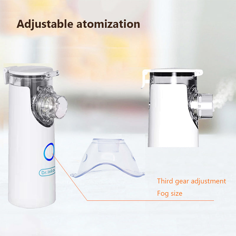 Dr.isla N6 Plus for adults and children Handheld Portable Rechargeable Ultrasonic Medical Asthma Nebulizer