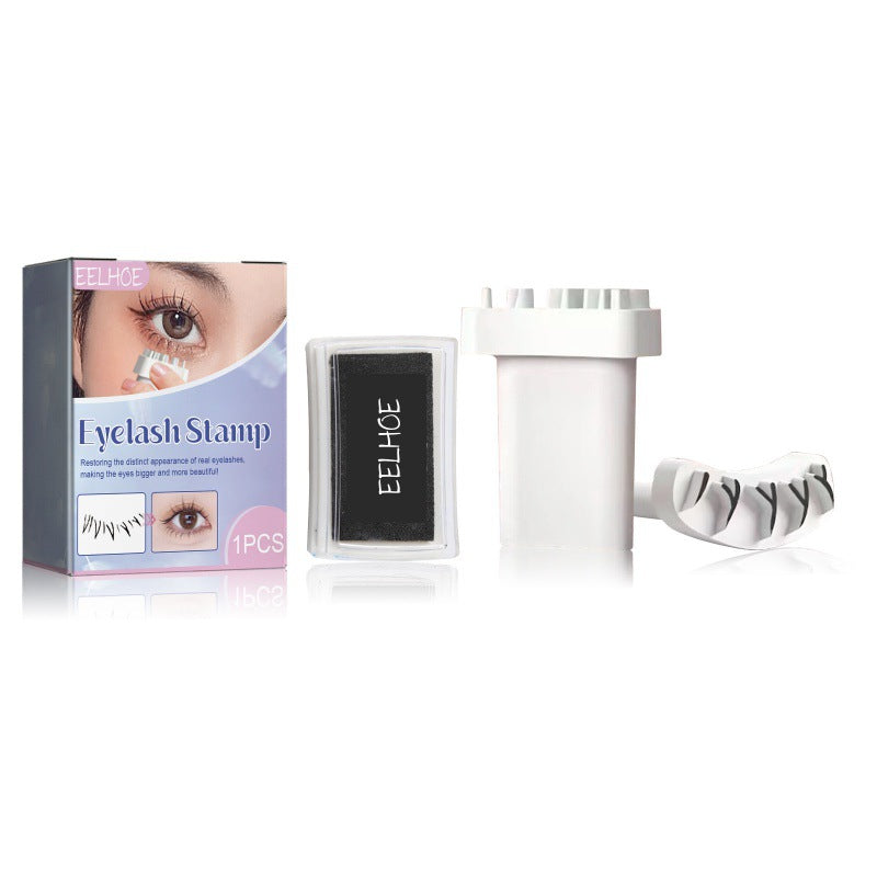 Eyelash Stamp DIY Eyelash Stamp Coating Printing Three-dimensional Long-lasting Waterproof No Makeup Eyelash Aid