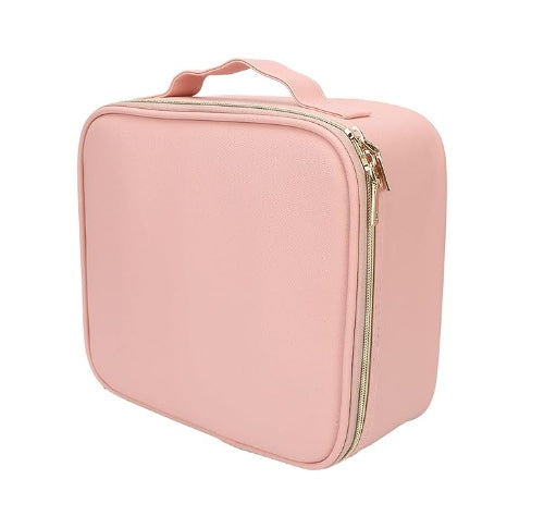 Pink Travel Cosmetic Case