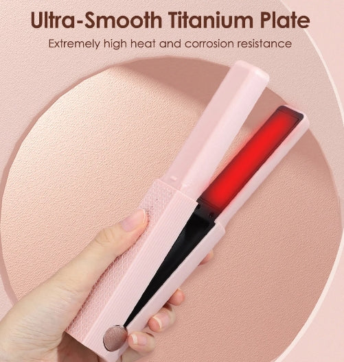 USB Mini Wireless Hair Straightener