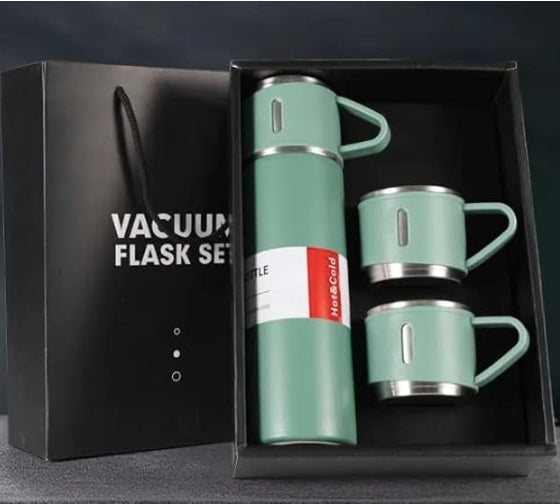 Thermos Set Stainless Steel Green