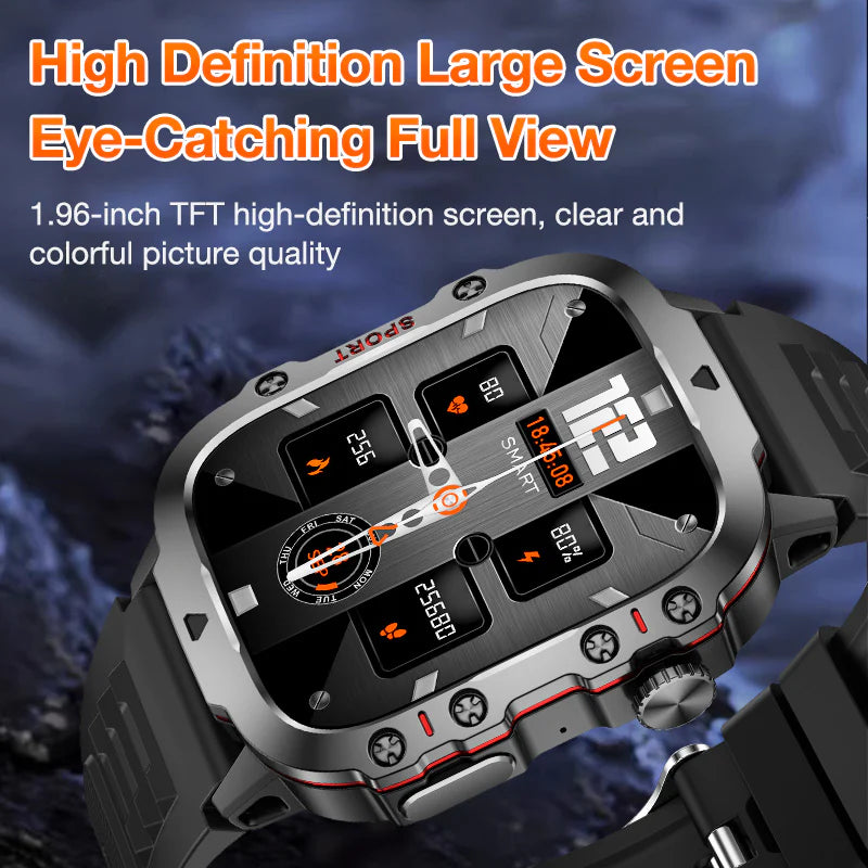 Aolon Tetra S2 Smart Watch AMOLED Waterproof 100+ Sport Modes long-lasting Smartwatch