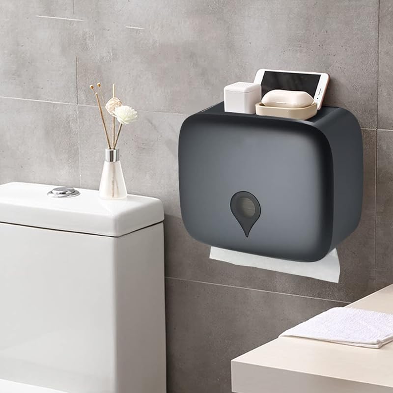 Toilet Paper Holder No Punch Toilet Paper Holder Hotel Food Bathroom Accessories Bathroom Paper Towel Holder Organizer