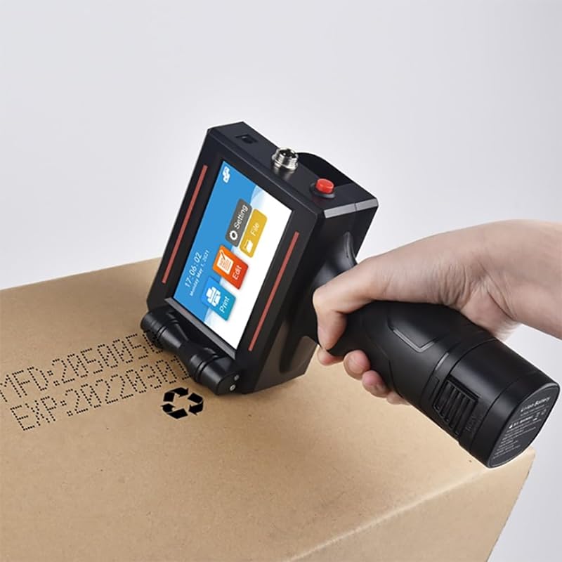 Handheld inkjet printer small intelligent plate inkjet anti-counterfeiting marking anti-stringing invisible coding portable printer