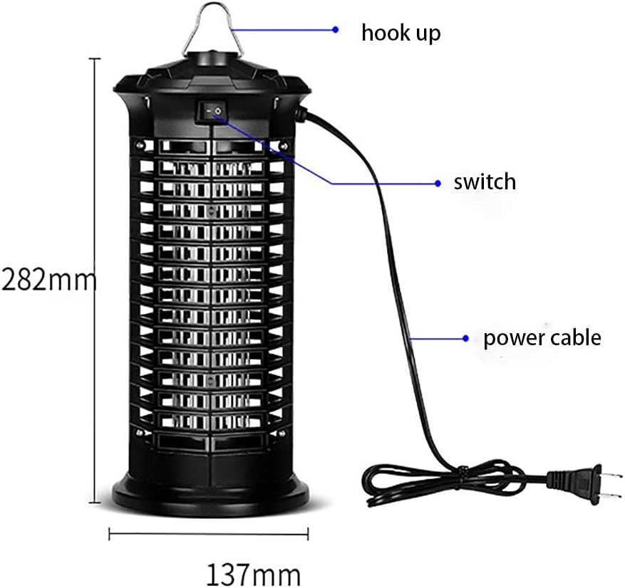 Electric Shock Mosquito Light UV Photocatalyst Electric Insect Killer Outdoor Indoor Yard Fly Killer