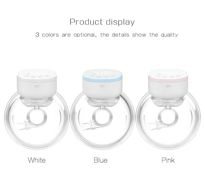 Dr. Isla MY376 Electric Breast Pump - 9-Stage Portable, Hands-Free, USB Rechargeable, BPA-Free with 3 Adjustable Modes