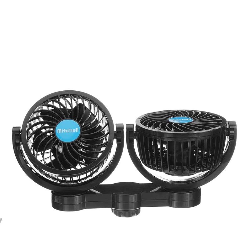 Rear car fan car interior cooling powerful cooling 12v car electric fan