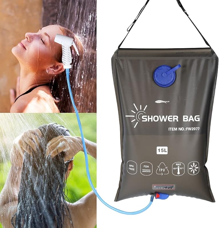 Solar tanning water bag hot water bag large capacity simple bath tanning home hot water bag outdoor summer