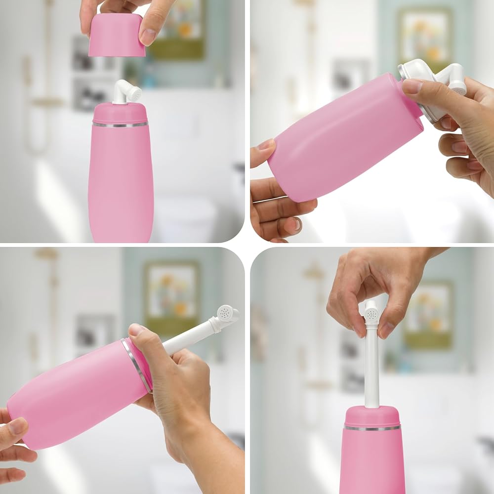 High-color value portable gynecological washing bottle gynecological washing body cleanser rinser maternity infant handheld cleaner