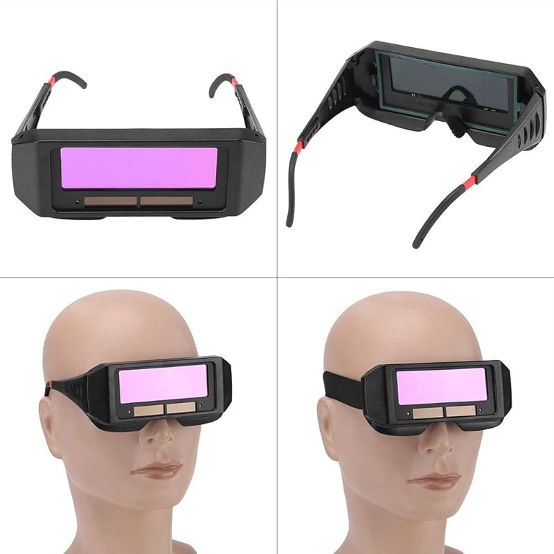 Welding glasses automatic light-changing welding welder welding goggles anti-glare arc eye protection color-changing