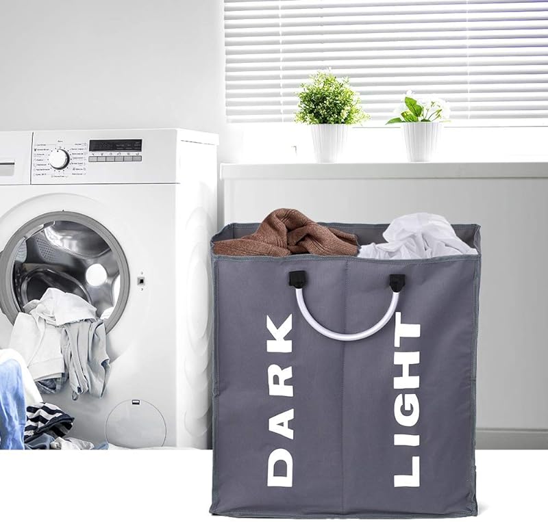 Large foldable portable laundry basket