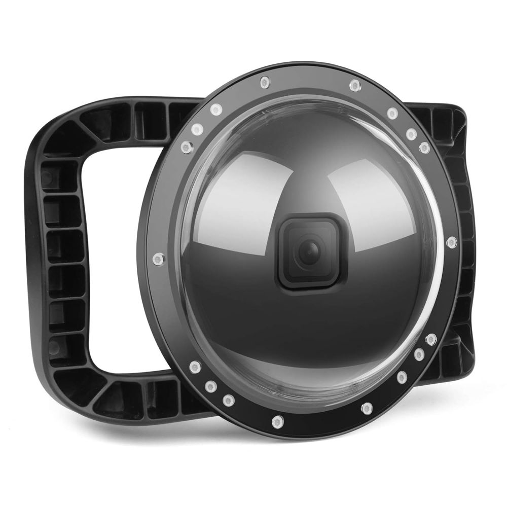 6 Inch 30m Dive Camera Lens Dome Camera Mount Compatible with Gopro Hero 9 Black Manual