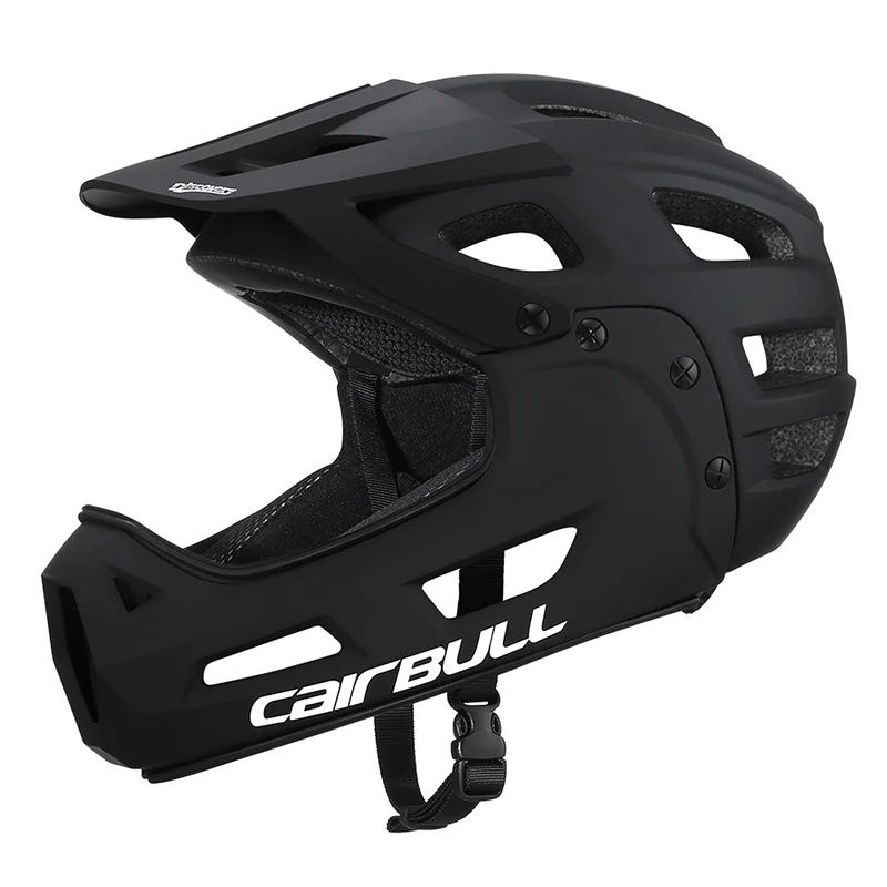 Adult Cycling Helmet - Full Face with Removable Chin Shield

