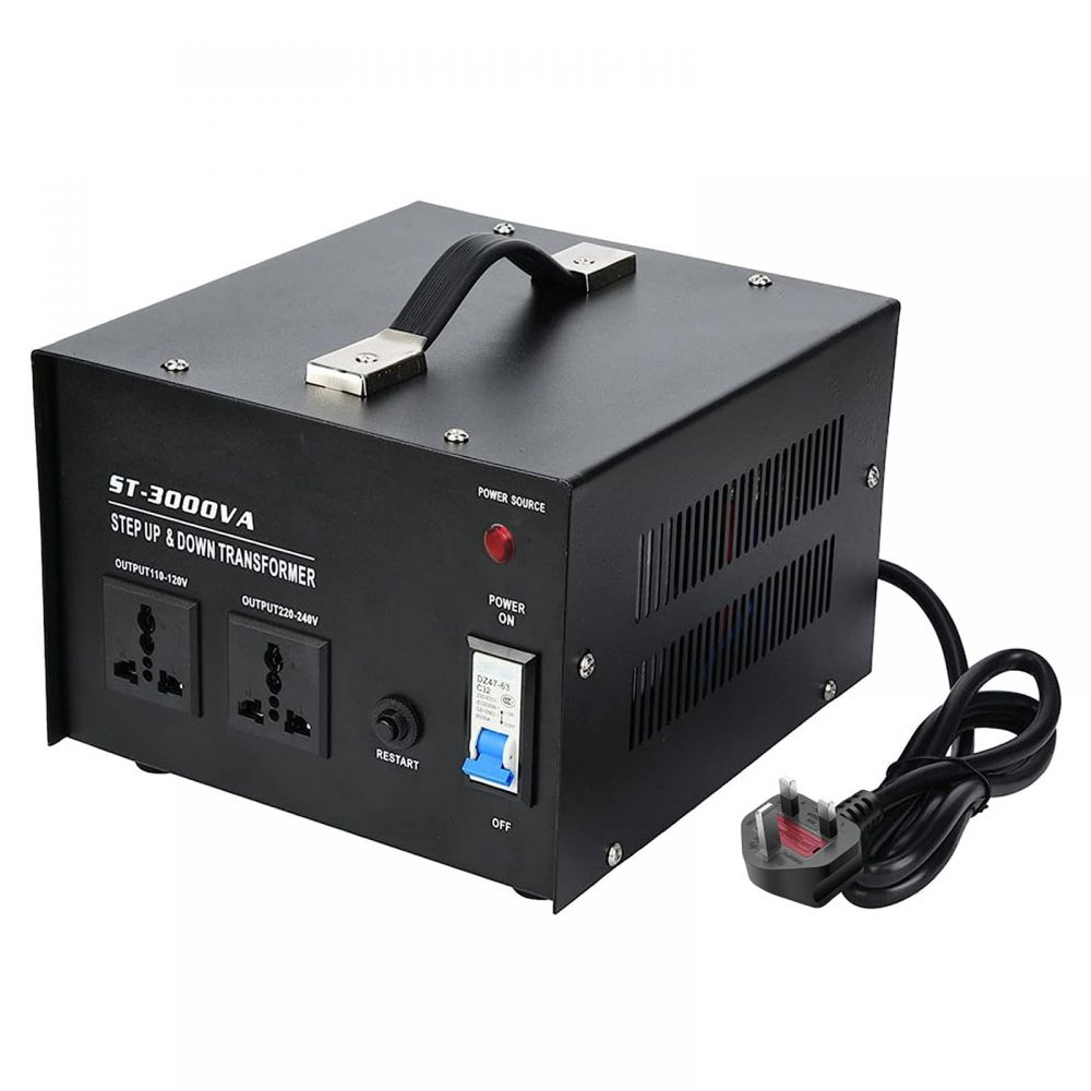 3000W Voltage Inverter 110V to 220V – AC Power Converter