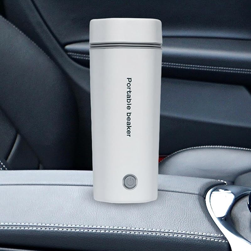 Portable electric kettle 304 stainless steel liner small travel kettle 450ml mini electric water bottle