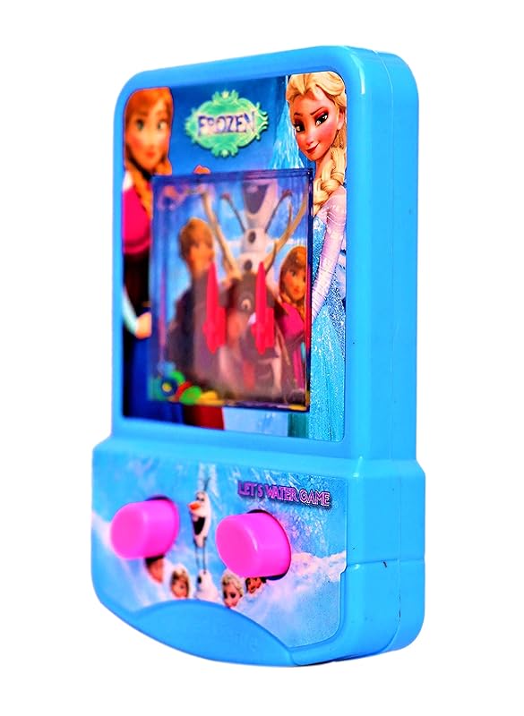 Ice Princess Lasso Water Game Dual Button Handheld Water Game Console Game for Boys Girls All Ages Children