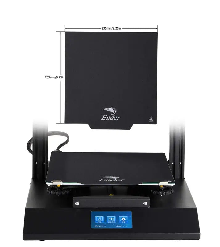 REALITY Original Ultra Removable Magnetic 3D Printer Builds Surface Heated Bed