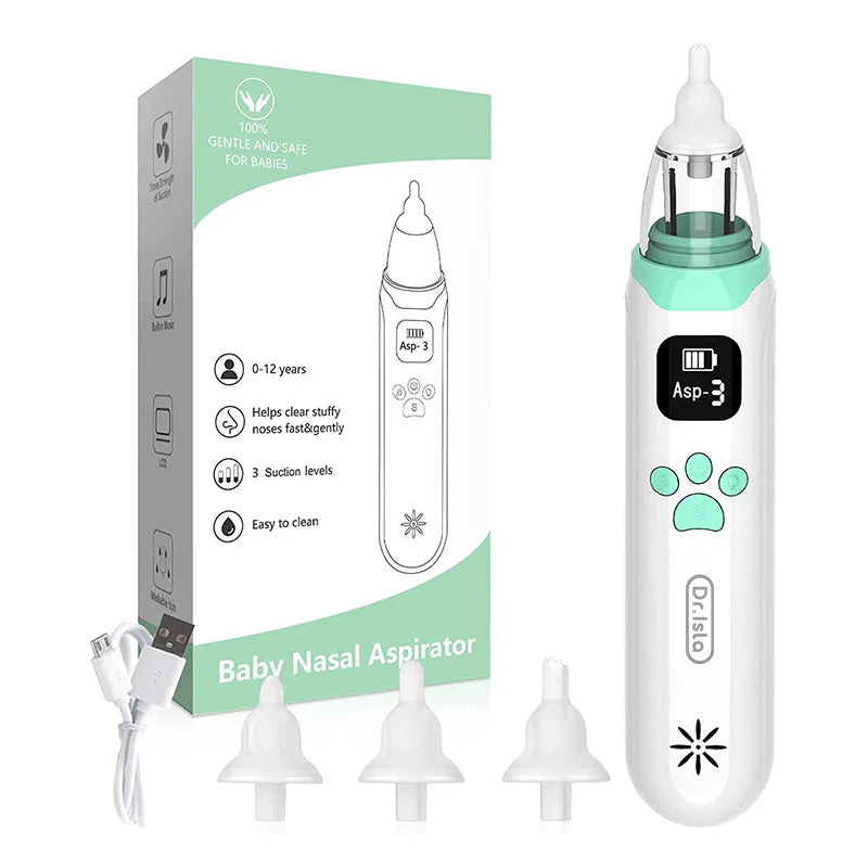 Dr.isla-Baby Electric Nasal Aspirator Rechargeable Baby Nose Cleaner