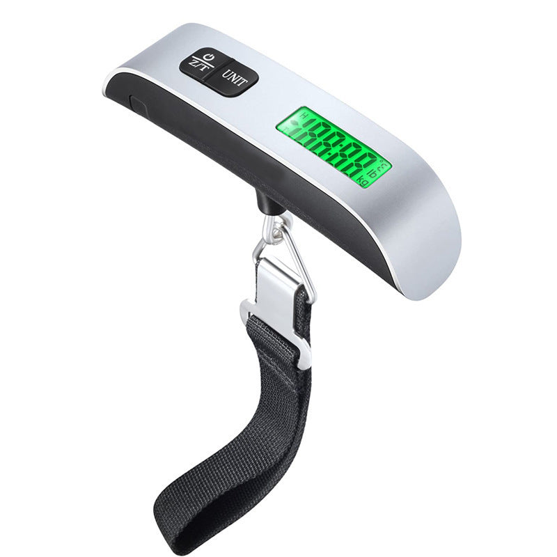 Green Backlit Digital Electronic Scale Temperature Function Electronic Travel Luggage Scale