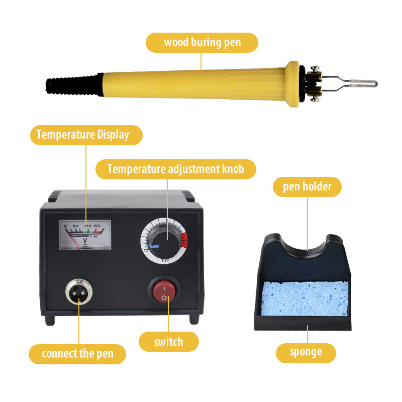 Adjustable temperature branding tool branding machine branding machine gourd wood carving branding pen electric branding pen branding iron ironing machine ware