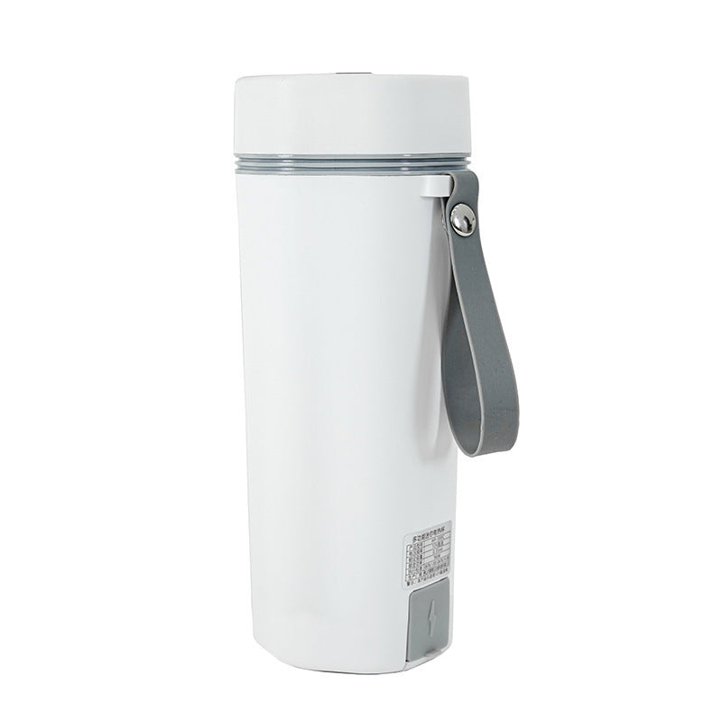 Portable electric kettle 304 stainless steel liner small travel kettle 450ml mini electric water bottle