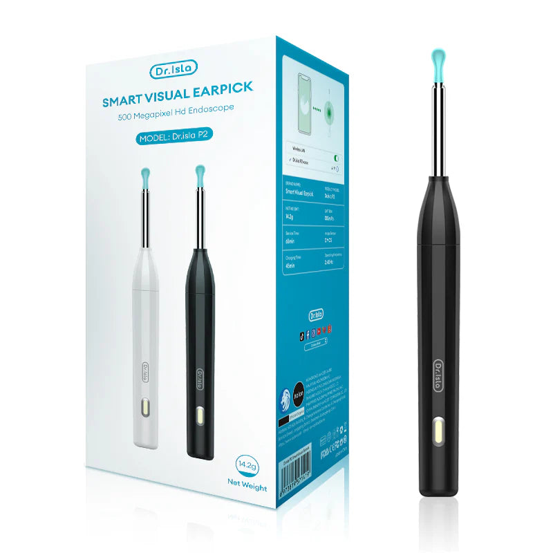 Dr.isla P2 Ear Spoon - 500W Pixel Visual HD Ear Cleaner

