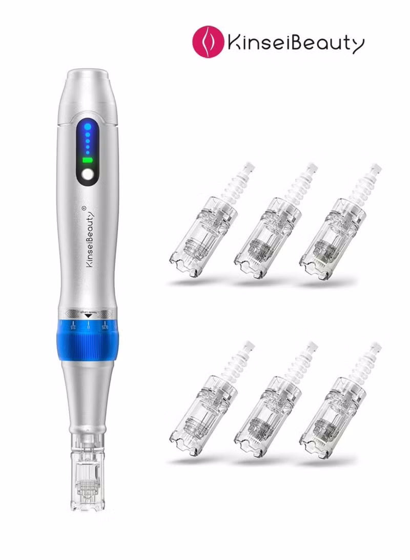 Professional Microneedling Pen,Ultima 2*12 Pin, 2*24 Pin, 2*36 Pin, A6 PRO Derma Pen