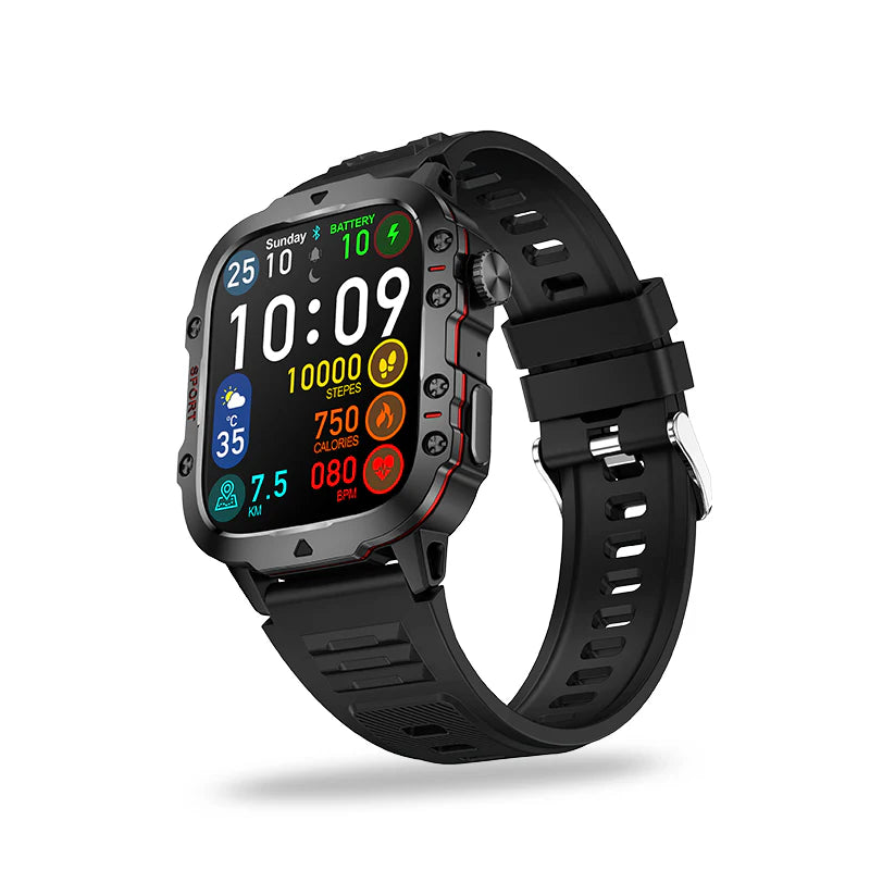 Aolon Tetra S2 Smart Watch AMOLED Waterproof 100+ Sport Modes long-lasting Smartwatch