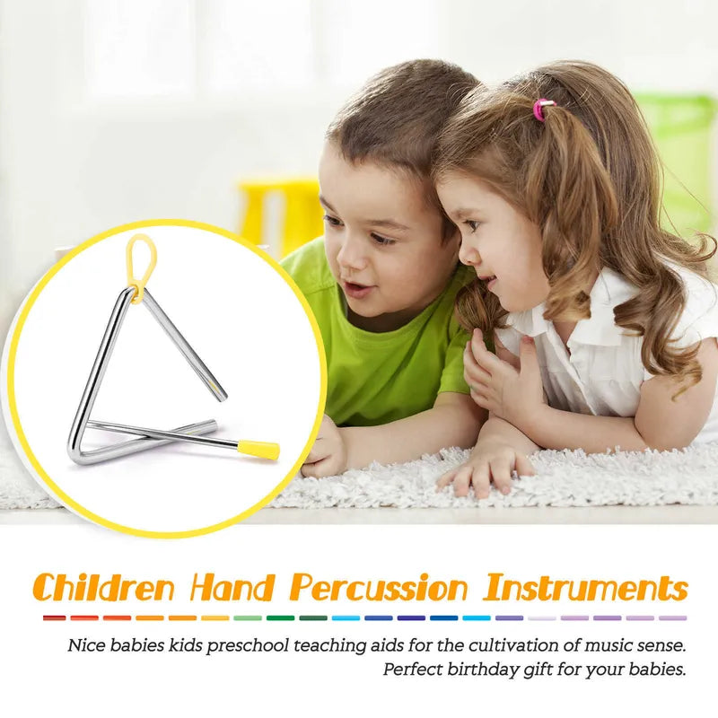 Montessori teaching aids children's musical instruments bells Orff wooden musical instruments rattles early childhood toys music teaching aids