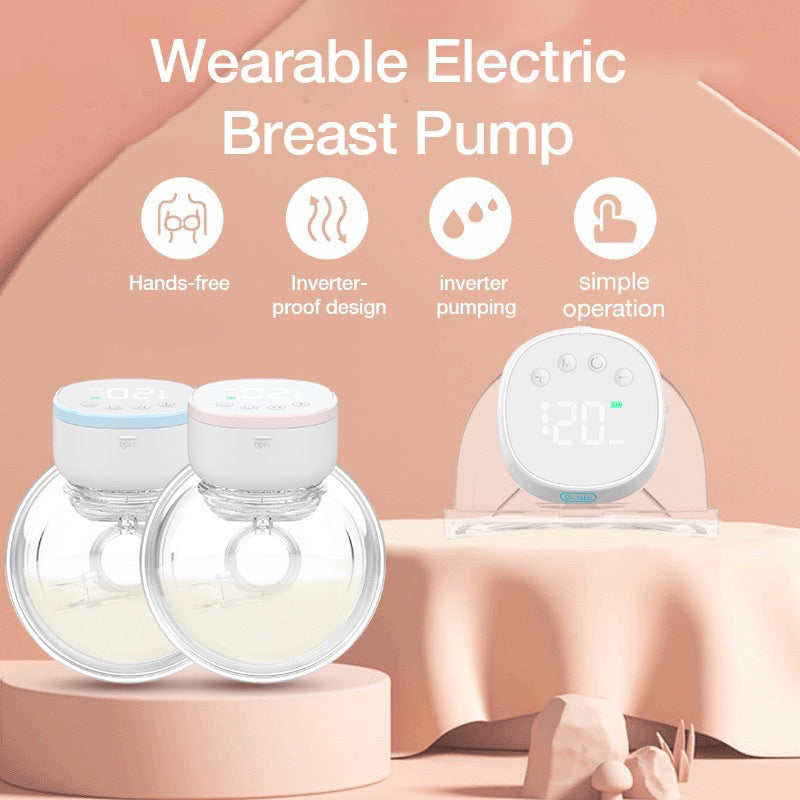 Dr. Isla MY376 Electric Breast Pump - 9-Stage Portable, Hands-Free, USB Rechargeable, BPA-Free with 3 Adjustable Modes