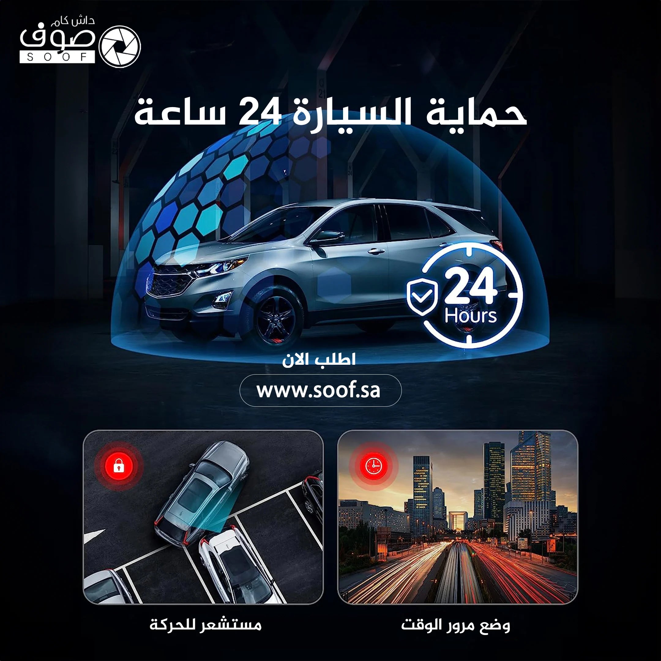 مسجل قيادة سيارة (REDTIGER) بدقة 4K، تسجيل فيديو بجودة 2160P مع واي فاي ونظام تحديد المواقع GPS، رؤية ليلية